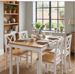 5-Piece Dining Table and Chair Set