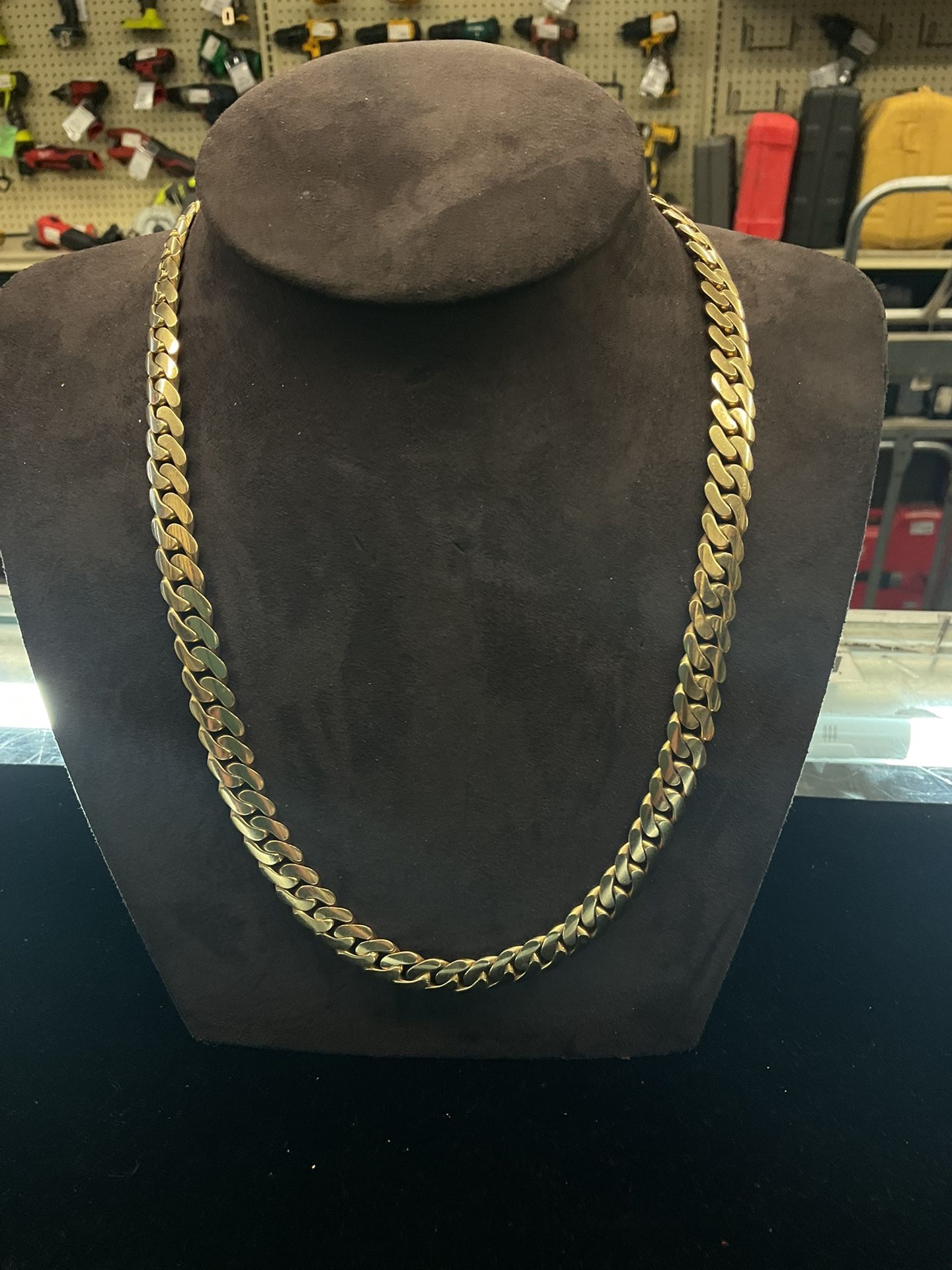 14k Solid Cuban Chain I-2369