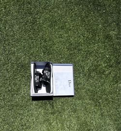 Dior Draco slides white and black