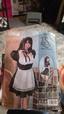 Anime Womens Maid Costume Size M