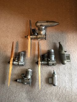 Model airplane or car engines