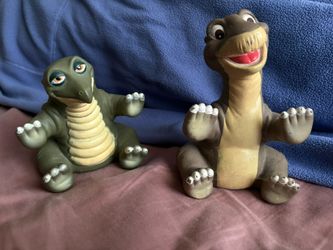 Land Before Time Original Pizza Hut Collectable Hand Puppets