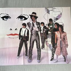 Prince and the Revolution Purple Rain Poster 1984 Album Insert Warner Bros 28”x22” (Silver Lake)