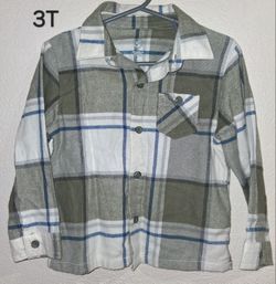 3T BOY WESTERN BUTTON DOWN SHIRT (CAMISA PARA NIÑO TALLA 3 AÑOS)