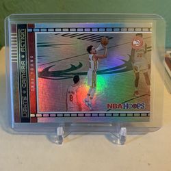 Trae Young Holo Lights Camera Action Hoops Basketball 2021-2022 Panini NBA 🏀