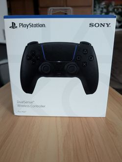 Sony PlayStation 5  Black controller NIB