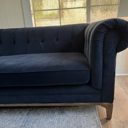 Large Blue Sofa