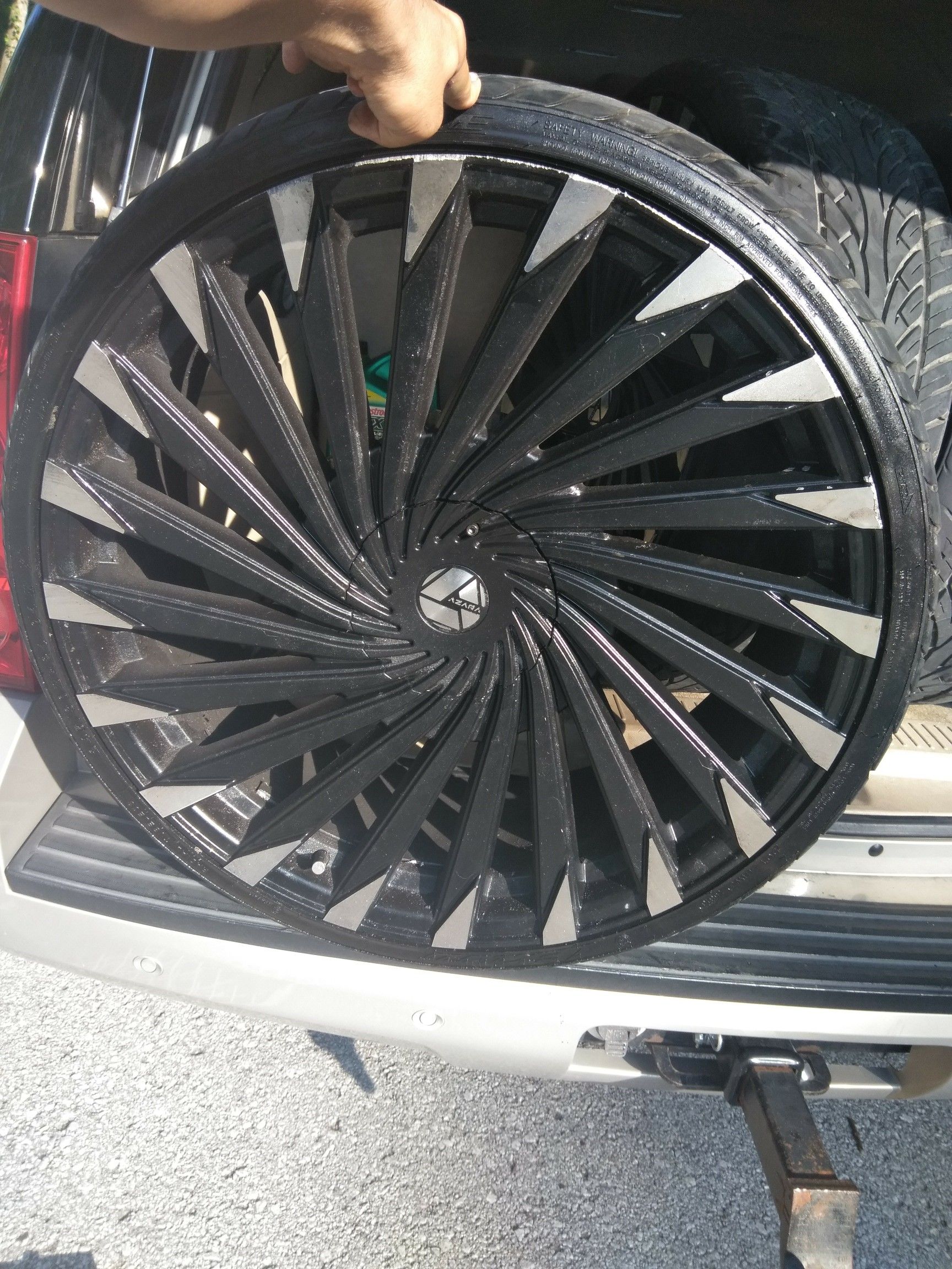 24 inch Azara rims