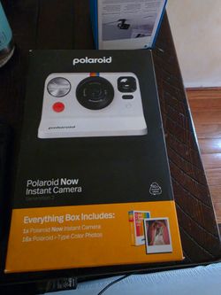 Polaroid - Now Instant Film Camera Generation 2 - Black & White Brand New