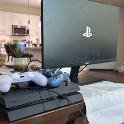 Factory Reset PS4/ Two Controllers, Acer Monitor 