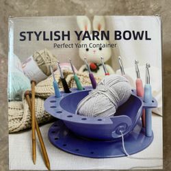 BRAND NEW STYLISH YARN BOWL