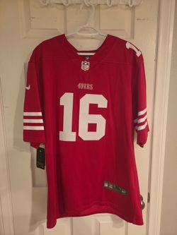 49ers-Red-XL Joe Montana Stitched Jersey