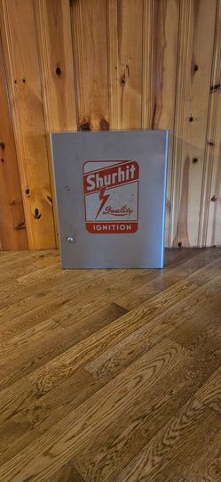 Vintage Automotive Cabinet