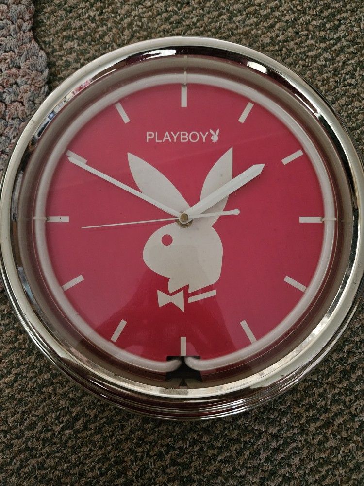 Neon Bar Clock