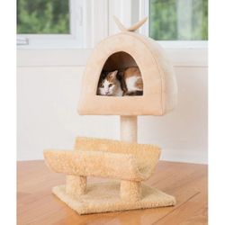 Armaekat Cat Perch W Dome House Scratch Furniture 
