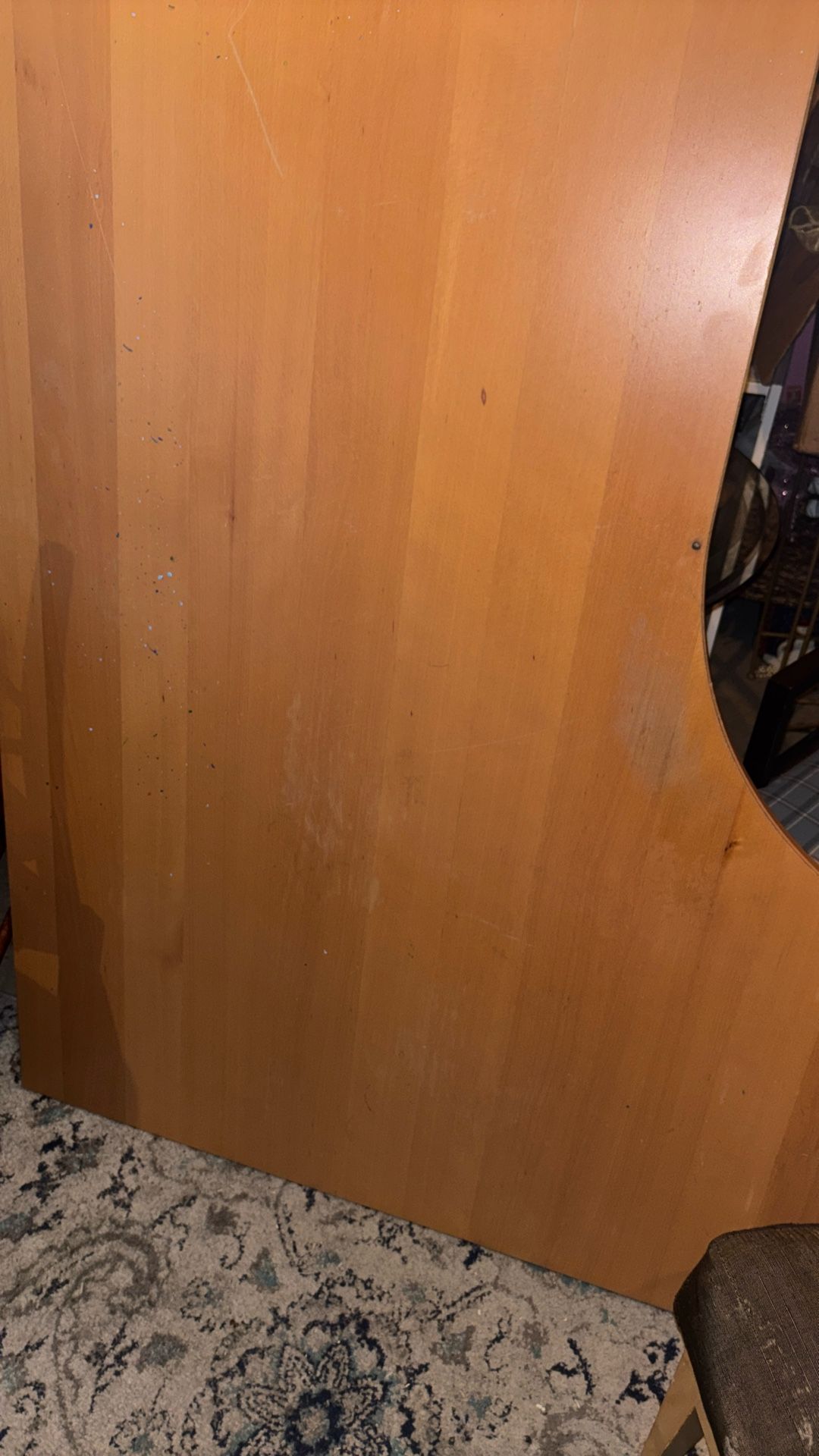 IKEA Galant Desk . Paint Splatter On Surface. No Chair Included.
