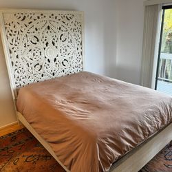 Beautiful Hand Carved Bed 