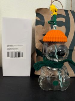 Snoopy glass cup