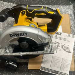 Dewalt 20v XR 6.5” Circular Saw (new)