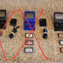 3 Different Nintendo GBA SP Sets for $$$