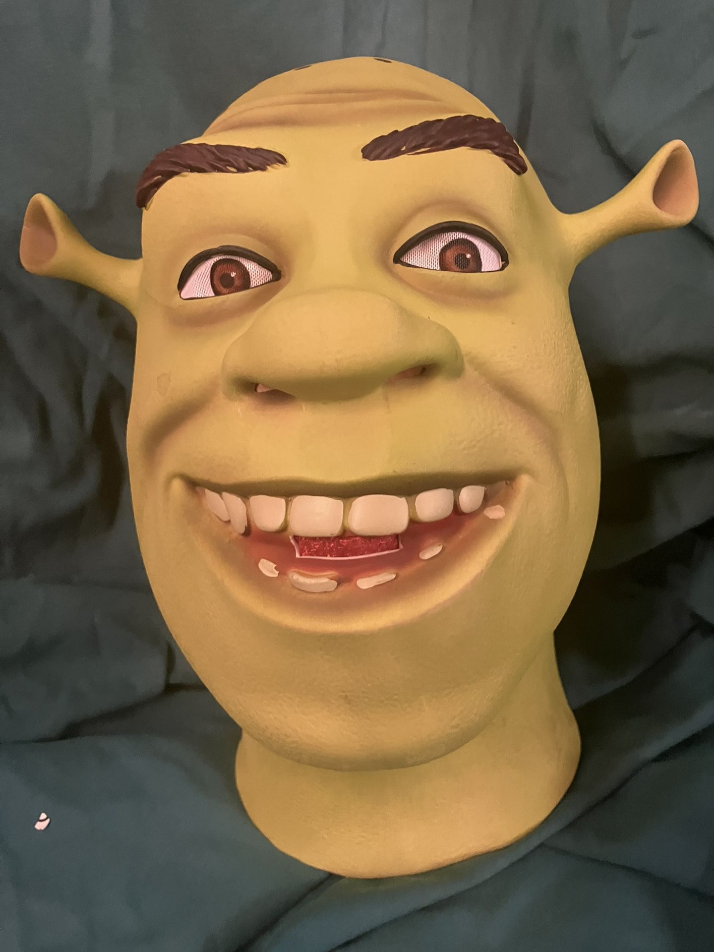 SHREK MASK DREAMWORKS ADULT RUBBER HALLOWEEN MASK
