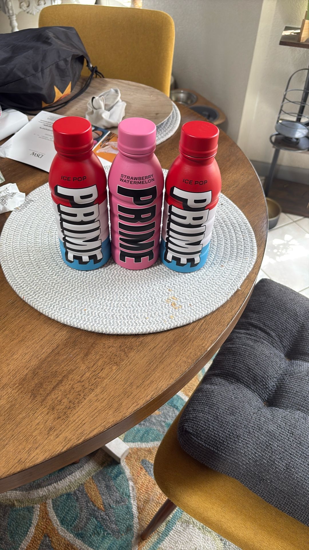 Prime Water Bottles Made Out Of Metal