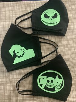 Glow face mask Halloween
