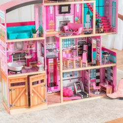  shimmer mansion wooden dollhouse