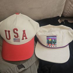 Vintage Hat Bundle: USA & Texas Corduroy Caps
Get two unique vintage-style hats in one bundle!

