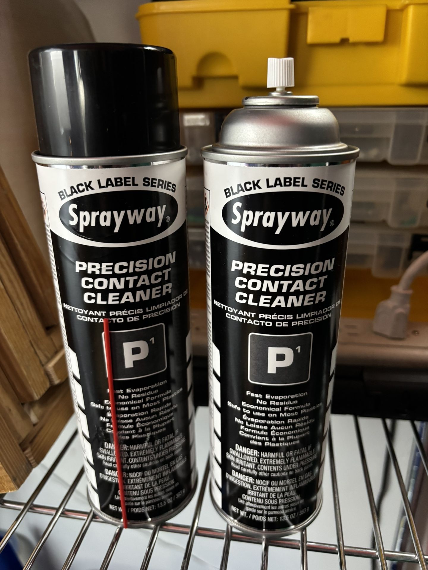 Electronic Contact Cleaner Spray (2 New Cans)
