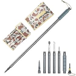 Multi－function Walking Trekking Hiking Poles Stick for Outdoors Survival
