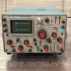 Type 453 Oscilloscope- Vintage, Tested & Working