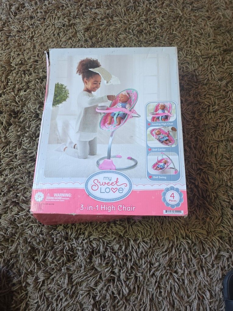 3 In 1 High Chair For Play