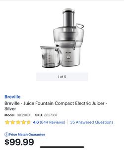 Breville juice fountain