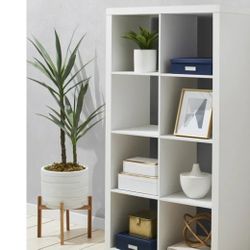 Boomcase, Bookshelves, Organizer, White, 8 Cubes