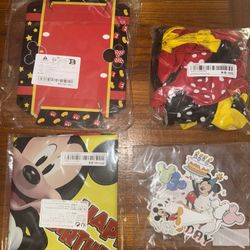 Mickey Mouse Party supplies