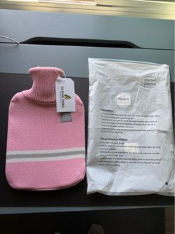 OliviaLiving Hot Water Bag Hot Water Bottle, 2 Liters, Warm Heating Pack!