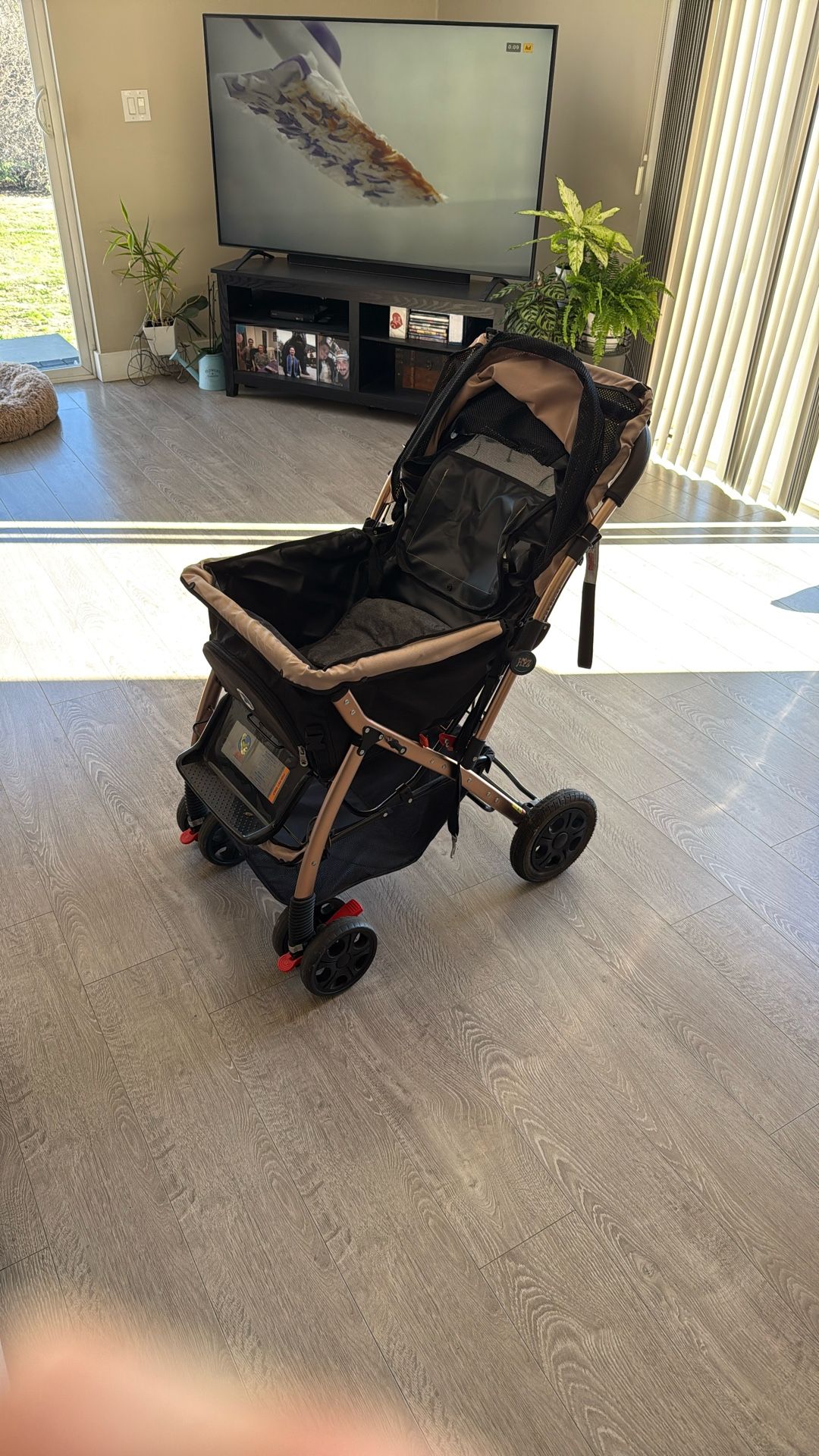 HPZ™ PET ROVER Premium Stroller For Small/Medium/Large Dogs, Cats And Pets