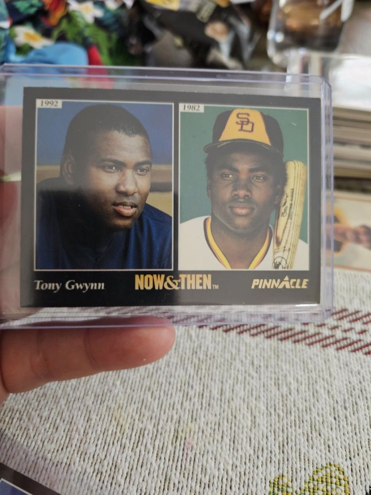 San Diego Padres Tony Gwynn Dave Winfield 1993 Pinnacle Now & Then Baseball Cards