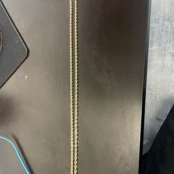 14k Gold Rope Diamond Cut Chain