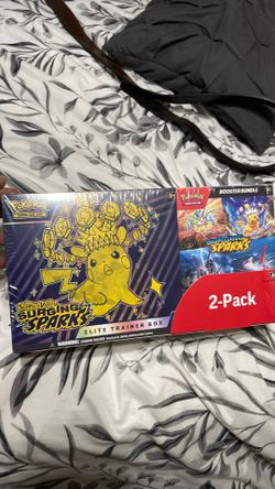 Costco Pokemon surging sparks 2 pack bundle