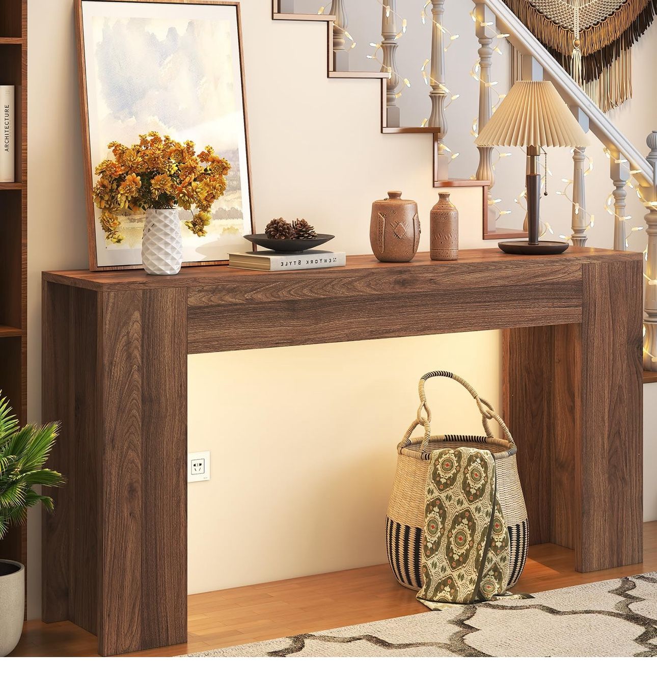 63-Inch Long Console Table