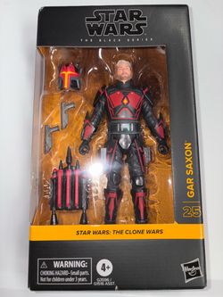 STAR WARS BLACK SERIES: CLONE WARS - GAR SAXON