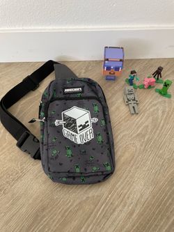 Minecraft Sling Bag & Figurines