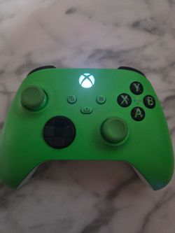 Velocity Green Xbox controller