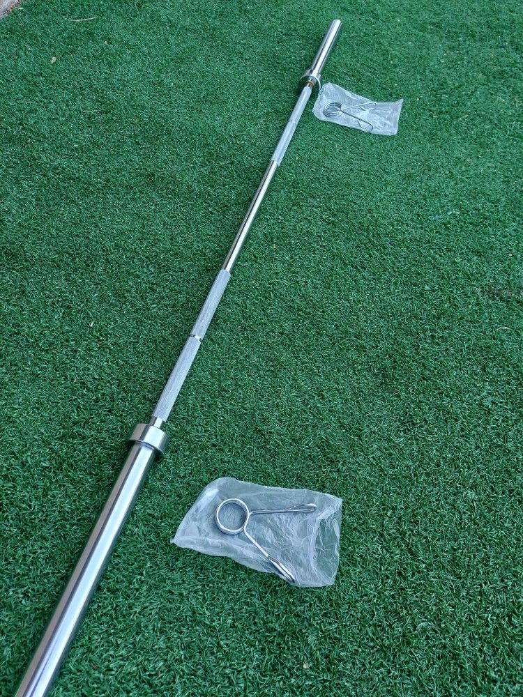 7FT OLYMPIC BARBELL, BRAND NEW