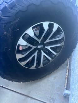 Ford Alloy Wheel with All-Terrain Tire