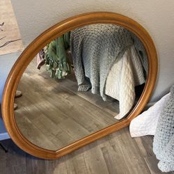 Big Brown Standing Mirror