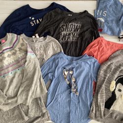 Girls Size 7-8 Shirts, Sweater Lot