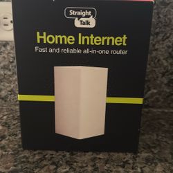 Straight Talk Home Internet Router, 5G-LTE, White - Home Internet Prepaid